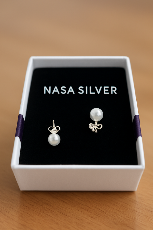 925 STERLING SILVER PEARL EARRINGS