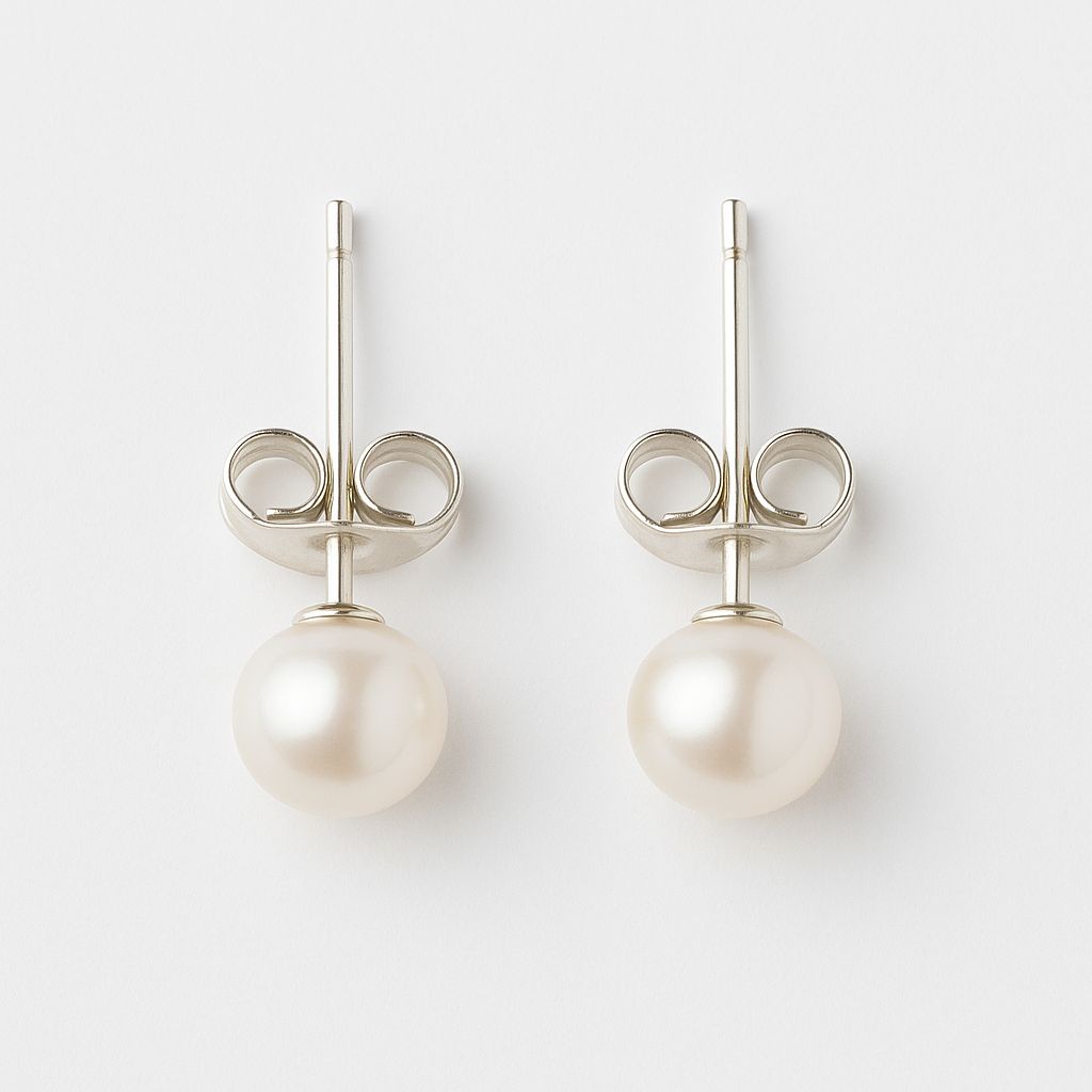 925 STERLING SILVER PEARL EARRINGS
